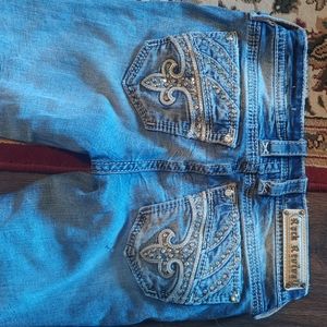 Rock Revival, Demin, Boot Cut Jeans, Fenna, Size 28